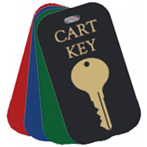 25 Cart Key Tags